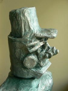 Sculpture de profil