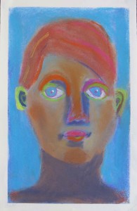 Portrair au pastel