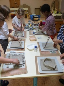 Atelier à l'école maternelle