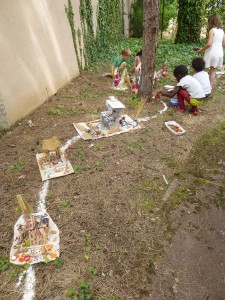 Chemin entre les maisons