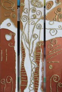 Arbre à la manière de Klimt