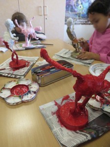 Atelier artistique avec les enfants