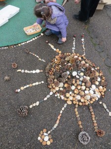 Land-Art avec des enfants