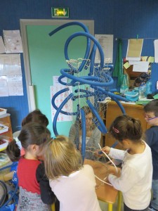 Sculpture à la maternelle