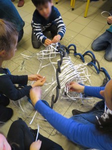 Sculpture à la maternelle