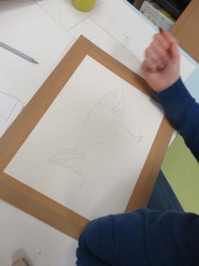 Dessin au crayon à papier