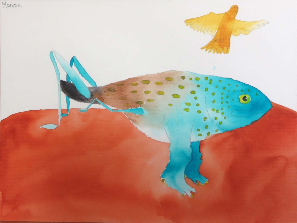 Le poisson sauterellle de Manon
