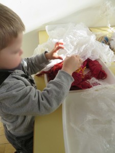 Enfant à la maternelle