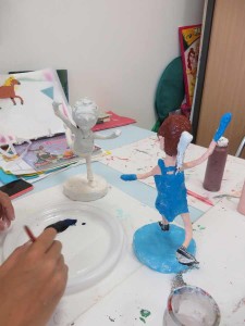 Atelier artstique à l'hôpital