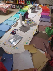 Les papiers avant découpage