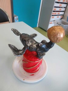 Statuette d'otarie