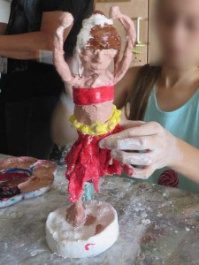 Peinture de la figurine