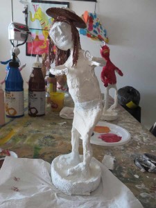 Peinture de la figurine