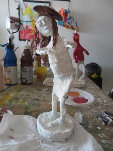 Peinture de la figurine