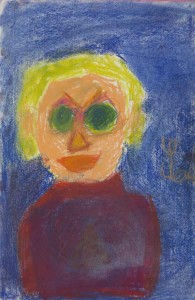 Autoportrait d'enfant