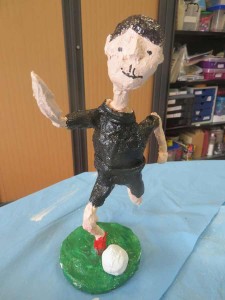 Figurine de footballeur