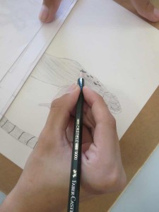 Dessin au crayon à papier