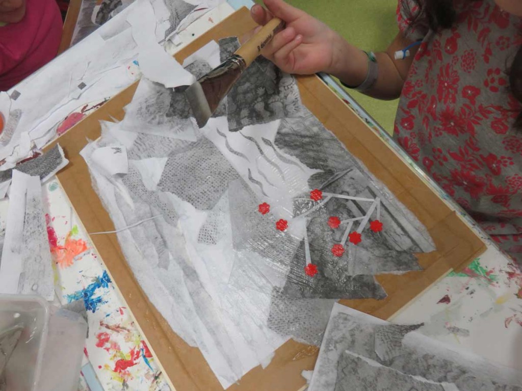 Atelier artistique avec les enfants