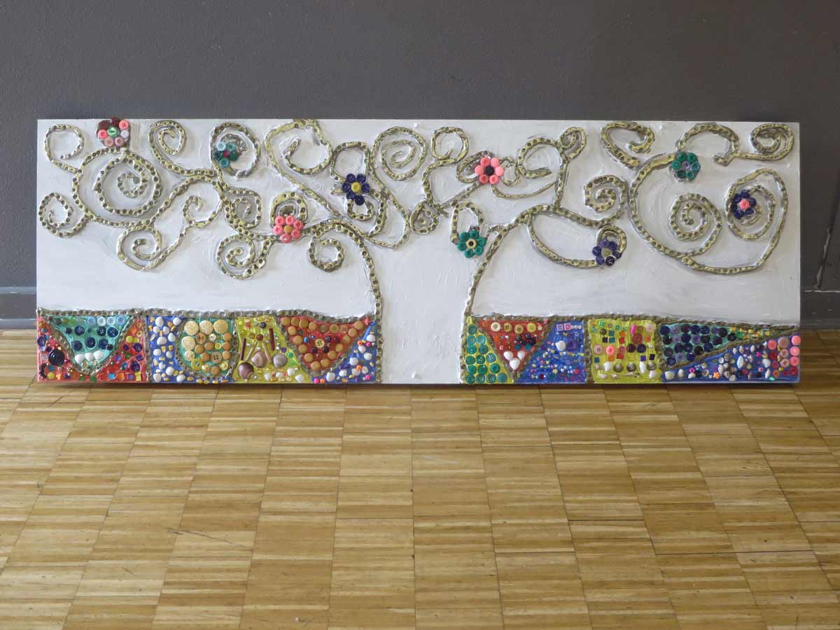 Un arbre à la manière de Klimt