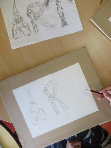 Dessins au crayon à papier