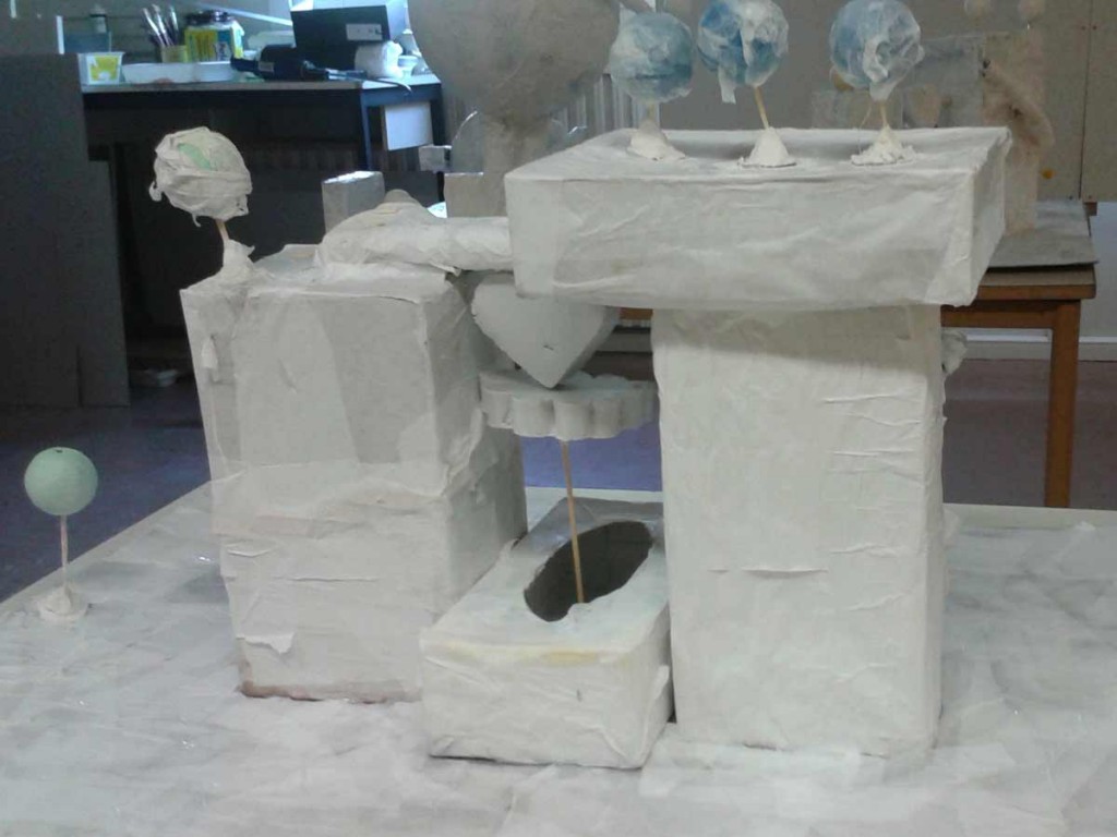 Projet architectural en maquette