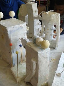 Maquettes d'immeubles