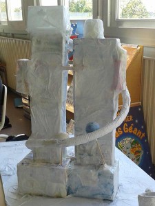 Maquette blanche