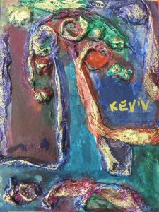 Le tableau tout en couleurs de Kevin