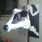 Sculpture de vache