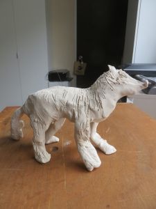 Modeler un petit loup