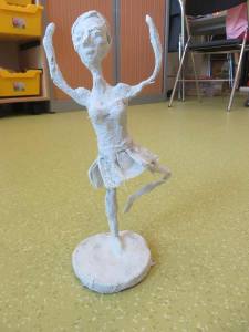 Figurine en plâtre