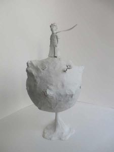 Le petit Prince sur sa planête