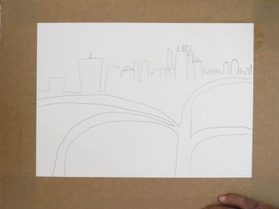 Dessin de la ville