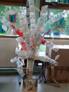 Arbre en plastique