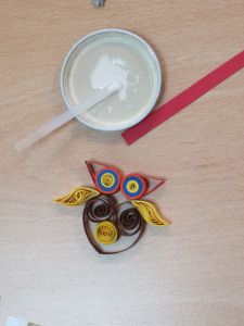 Hibou en Quilling