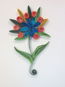 La fleur réalisée par Sahna, 9 ans