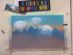 Apprendre à dessiner avec des pastels