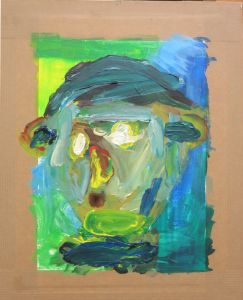 Autoportrait vert