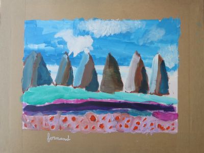 Le paysage de Fernand, 7 ans