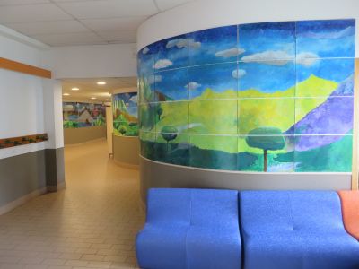 La grande fresque du hall d'entrée