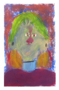 Autoportrait d'enfant