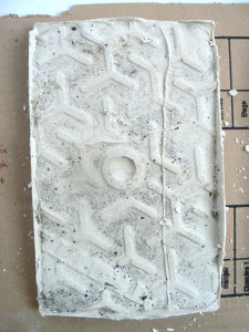 Plaque impression égout