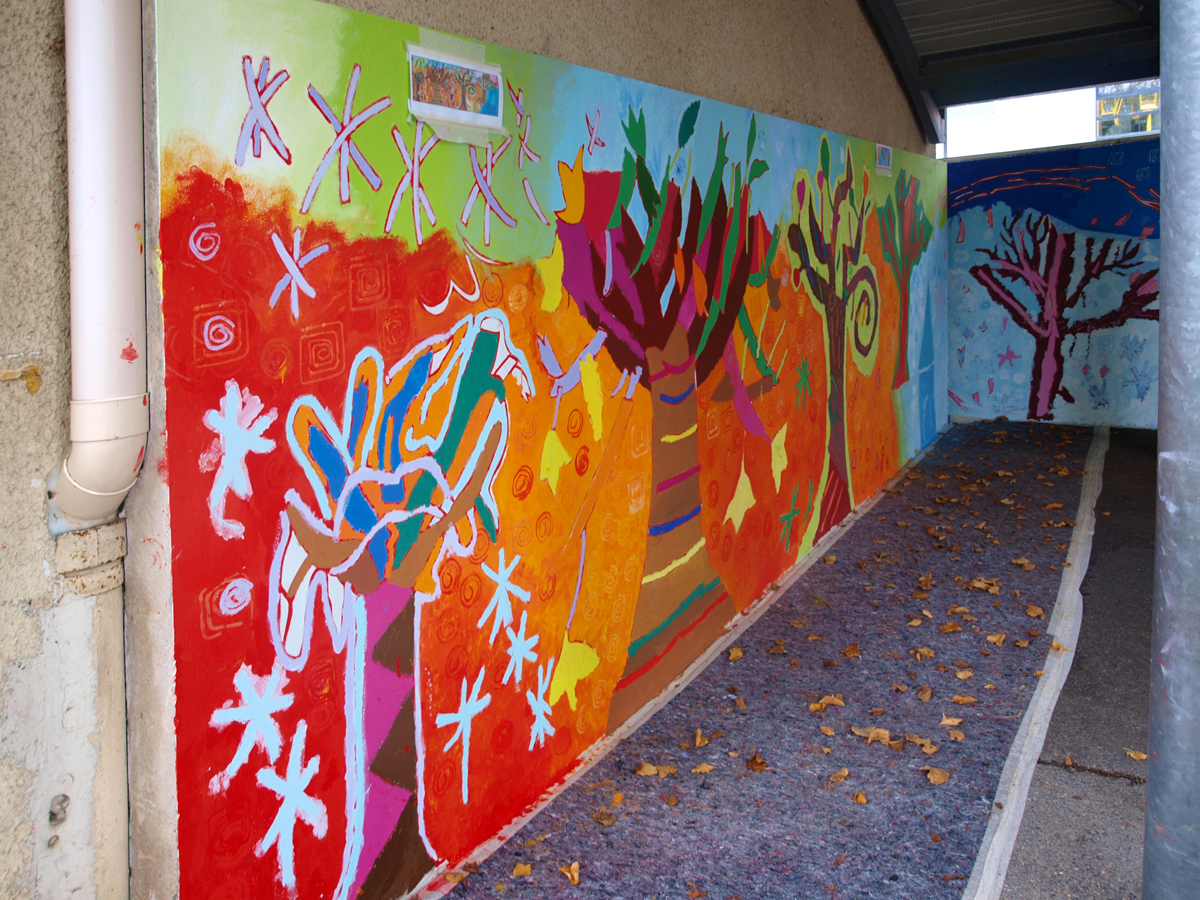 Troisi me Jour De Peinture Avec Les Enfants De CP Artiste 
