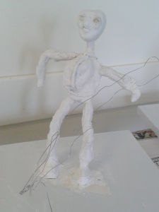 Bonhomme en plâtre