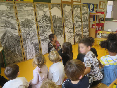 Arts plastiques à l'école maternelle