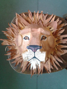 Masque de lion