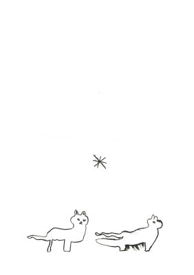 Dessins de chats au cirque