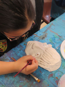 Atelier céramique à l'école