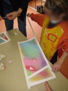 Ateliers artistiques avec les jeunes enfants