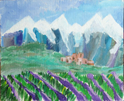 Le tableau de Lina, 13 ans